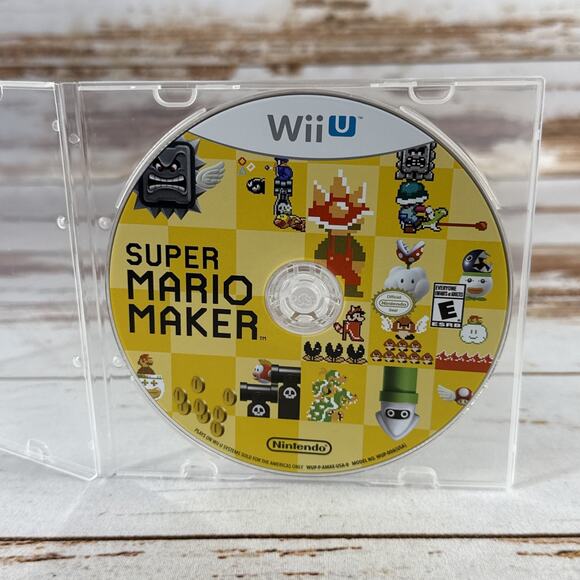 Super Mario Maker (Nintendo Wii U, 2015) Disc Only Tested - Picture 1 of 2